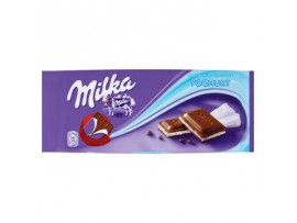 Milka молочный шоколад с молочной начинкой из йогурта 100 г